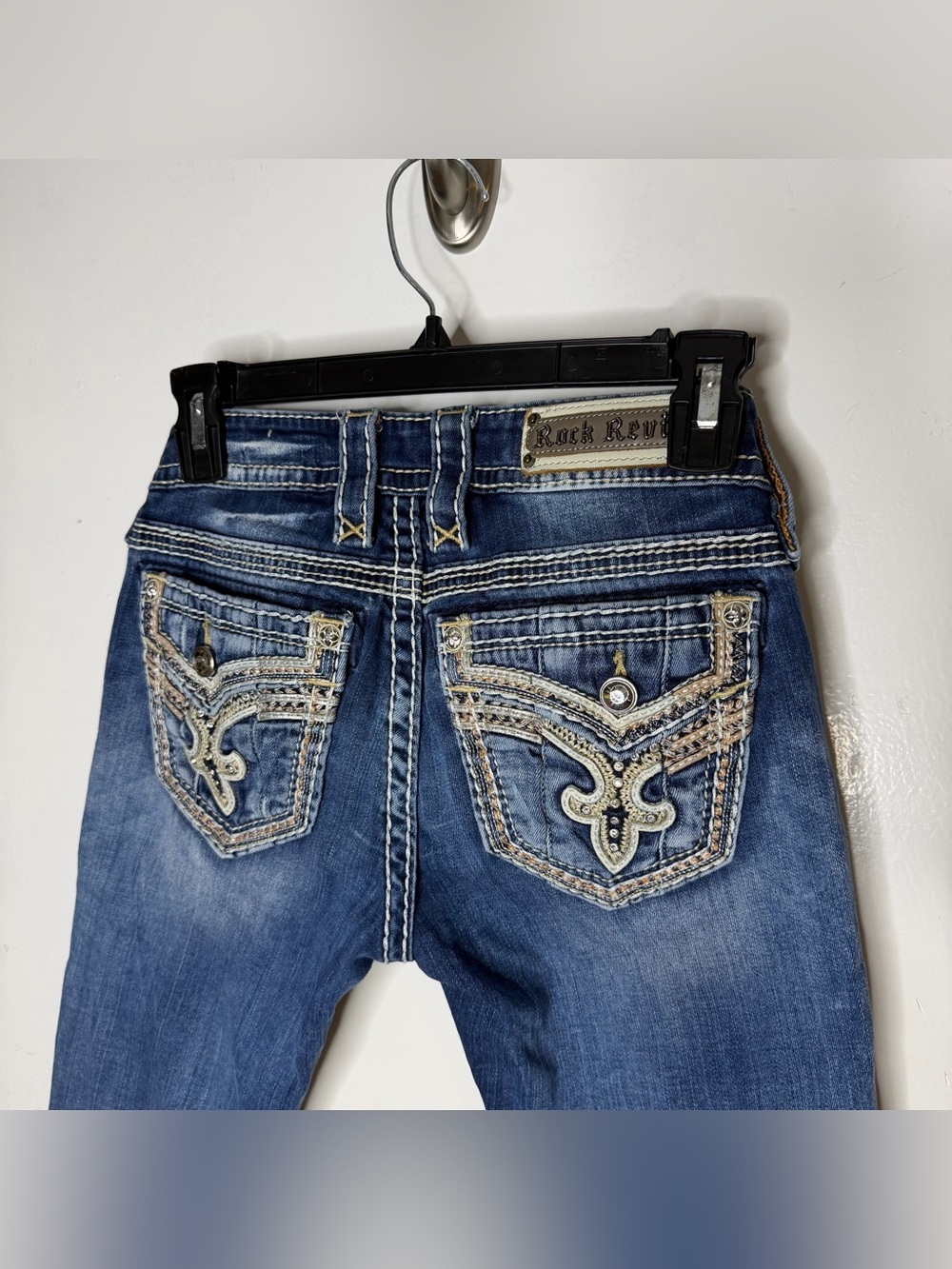 Rock Revival Codee Skinny Jeans Size 25 - Picture 9 of 10